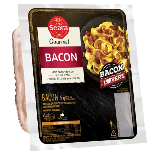 Bacon Tablete Gourmet Congelado Ensacolado