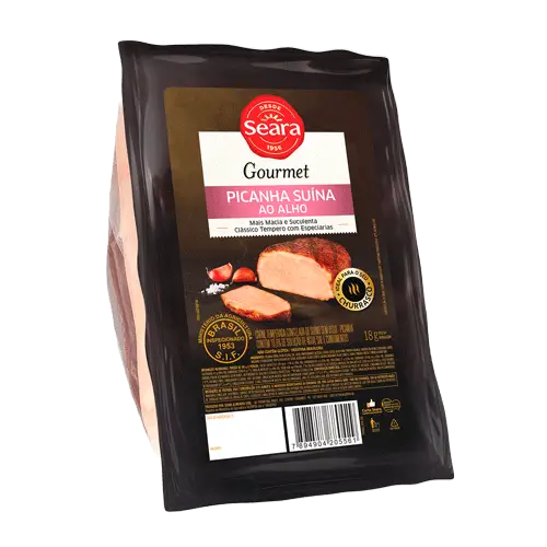 Picanha Suína ao Alho Gourmet Congelado Ensacolado