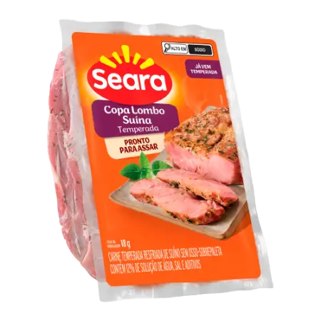 Copa Lombo Suína Temperada Resfriada Seara