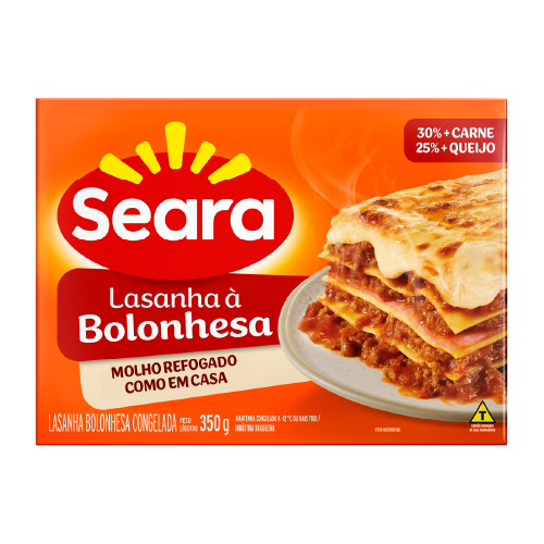 Lasanha à Bolonhesa Seara 350g Lasanha à Bolonhesa Seara 350g