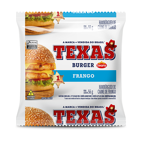 Texas Burger Frango 56g Texas Burger Frango 56g