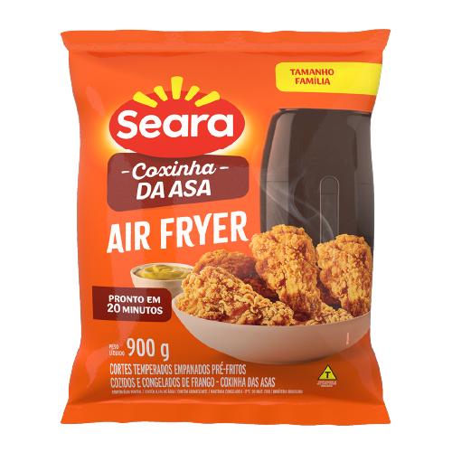 Coxinha da Asa Air Fryer Seara 900g Coxinha da asa Air Fryer Seara 900g
