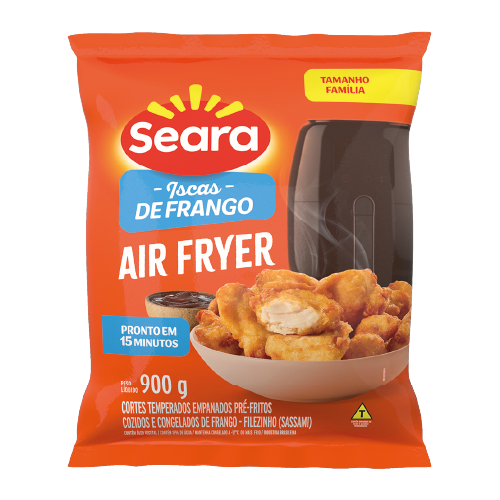 Iscas de Frango Air Fryer Seara 900g Iscas de frango Air Fryer Seara 900g