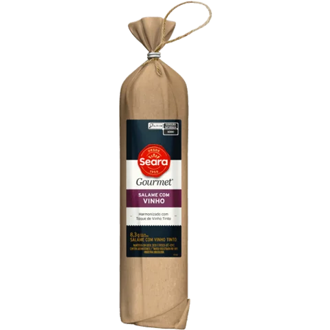 Salame com Vinho Seara Gourmet