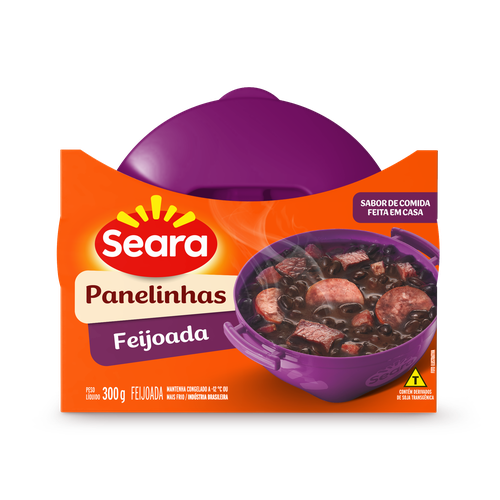 Feijoada com Calabresa Seara 300g Seara Panelinhas Feijoada 300g
