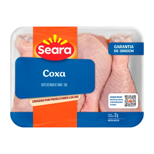 Bandeja de Coxa de Frango Resfriada