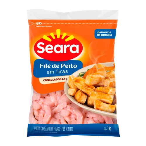 Filé de Peito em Tiras Seara 1kg