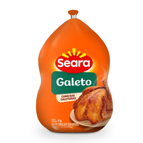 Galeto sem Miúdos Congelado Ensacolado 800g