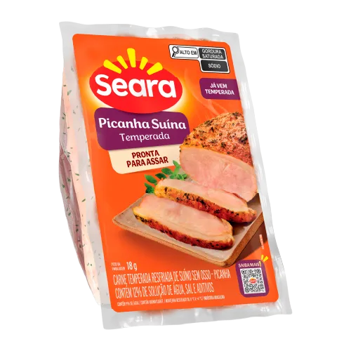 Picanha Suína Temperada Seara