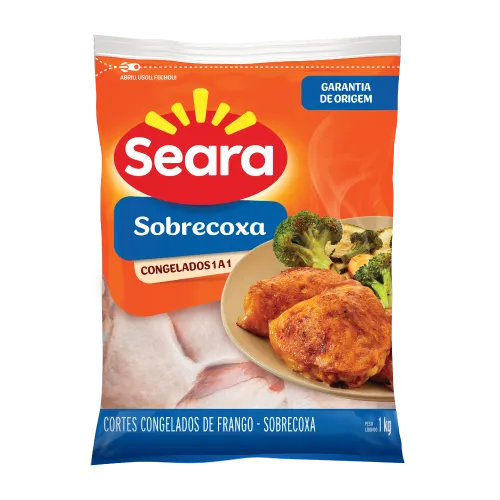 Sobrecoxa Seara 1kg
