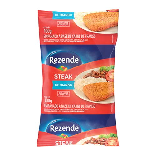 Steak de Frango Congelado Ensacolado 100g