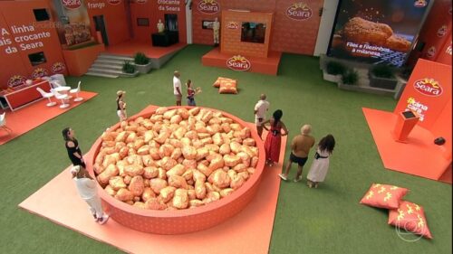 Linha de frangos mais crocante da Seara é lançada no Big Brother Brasil 2023