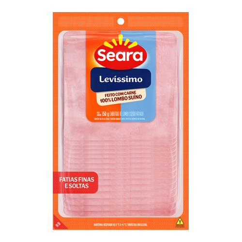 Levíssimo Fatiado Seara 150g Levíssimo Fatiado Seara 150g
