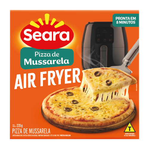 Pizza de Mussarela Air Fryer Seara 220g