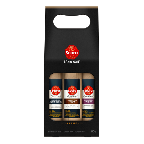 Kit Salames Seara Gourmet 480g
