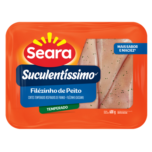 Filezinho de Peito Temperado Suculentíssimo Seara 600g