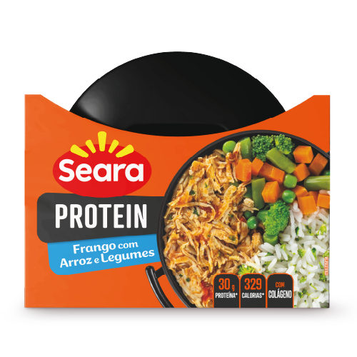 Frango Desfiado com Arroz e Legumes Seara Protein 270g