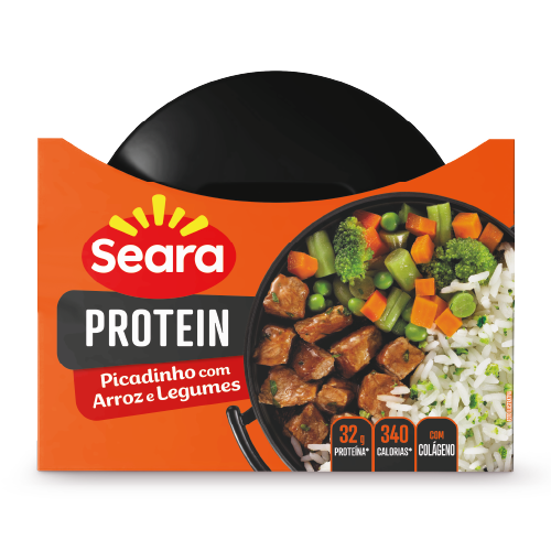 Picadinho Bovino com Arroz e Legumes Seara Protein 270g