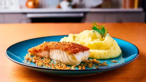 Receitas de peixe assado para um almoço especial