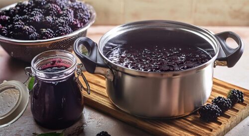 Geleia de amora caseira: aproveite a fruta da estação das flores