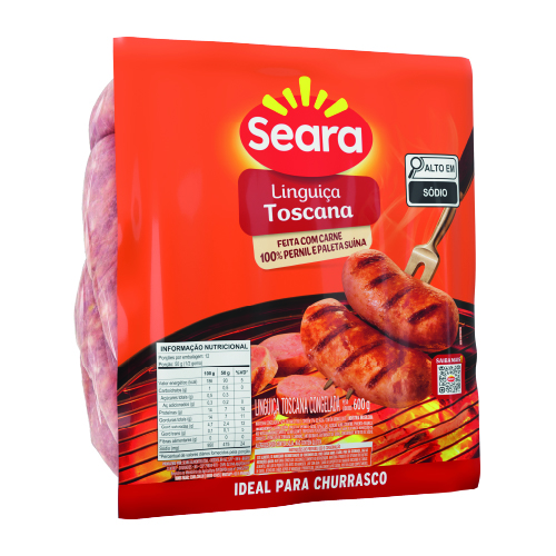 Linguiça Toscana Seara 600g LINGUICA TOSCANA SEARA 600G