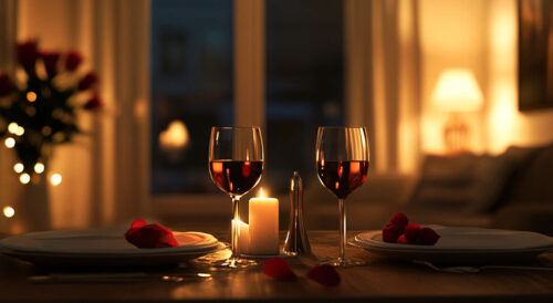 5 Receitas para um jantar romântico que impressionam