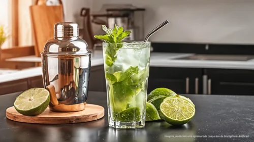 Receitas de drinks para fazer em casa: 3 receitas refrescantes