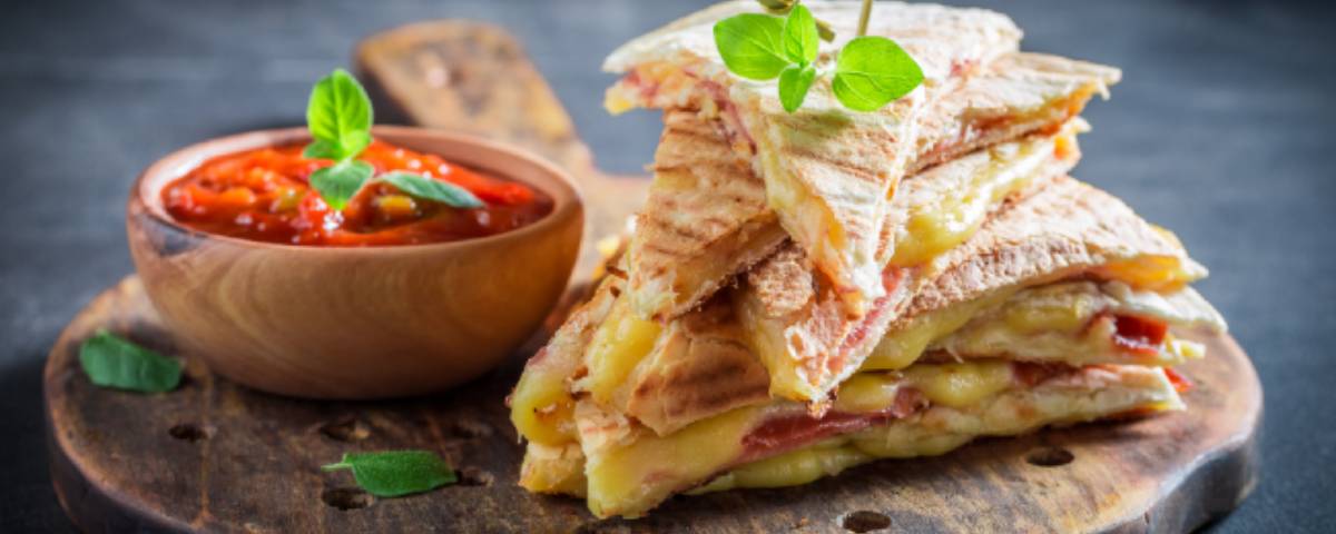 Quesadilla de Presunto