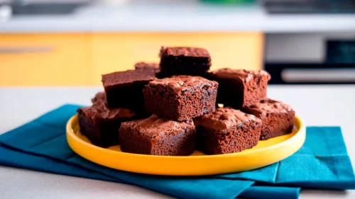 Brownie de chocolate sem glúten