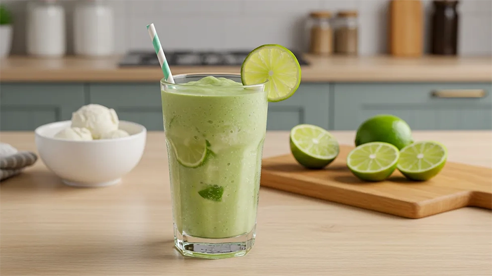 Caipirinha reinventada! A cachaça, o limão e o açúcar em perfeita harmonia, elevada por uma bola refrescante de sorvete artesanal. Uma experiência única, cremosa e deliciosa para os dias quentes! #caipirinha #gourmet #sorvete #drinks #verão