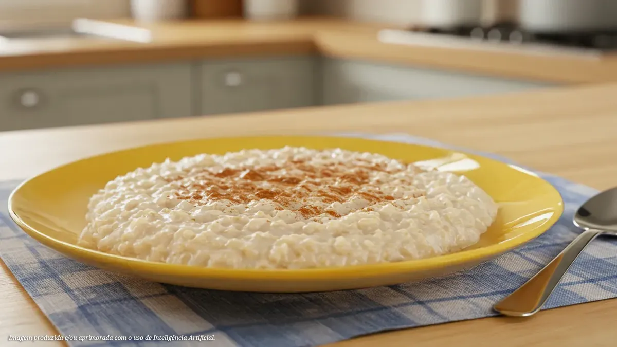 Sem leite e sem açúcar: aprenda a fazer um mingau de aveia que ajuda a regular o intestino 