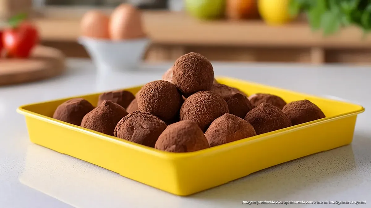 Trufas de chocolate