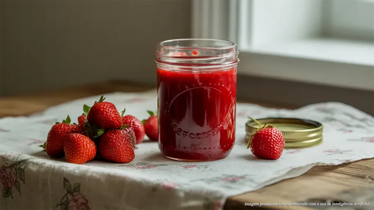 Geleia de morango