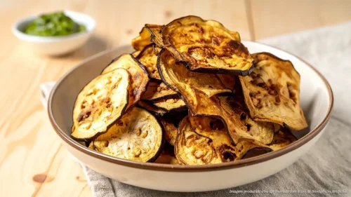 Chips de berinjela