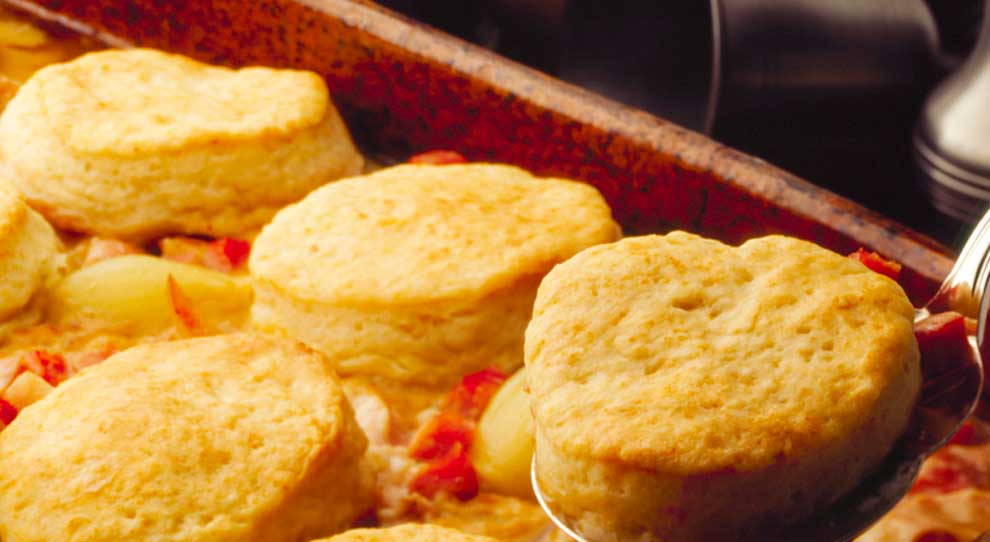 Torta de Frango com Presunto