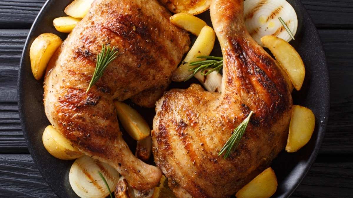 10 acompanhamentos para comer com sobrecoxa de frango