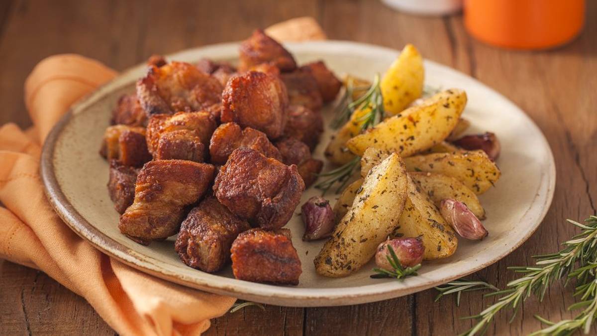 Barriga de porco na airfryer: veja como fazer!