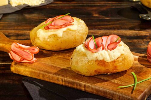 4 opções de recheios para batata recheada na airfryer