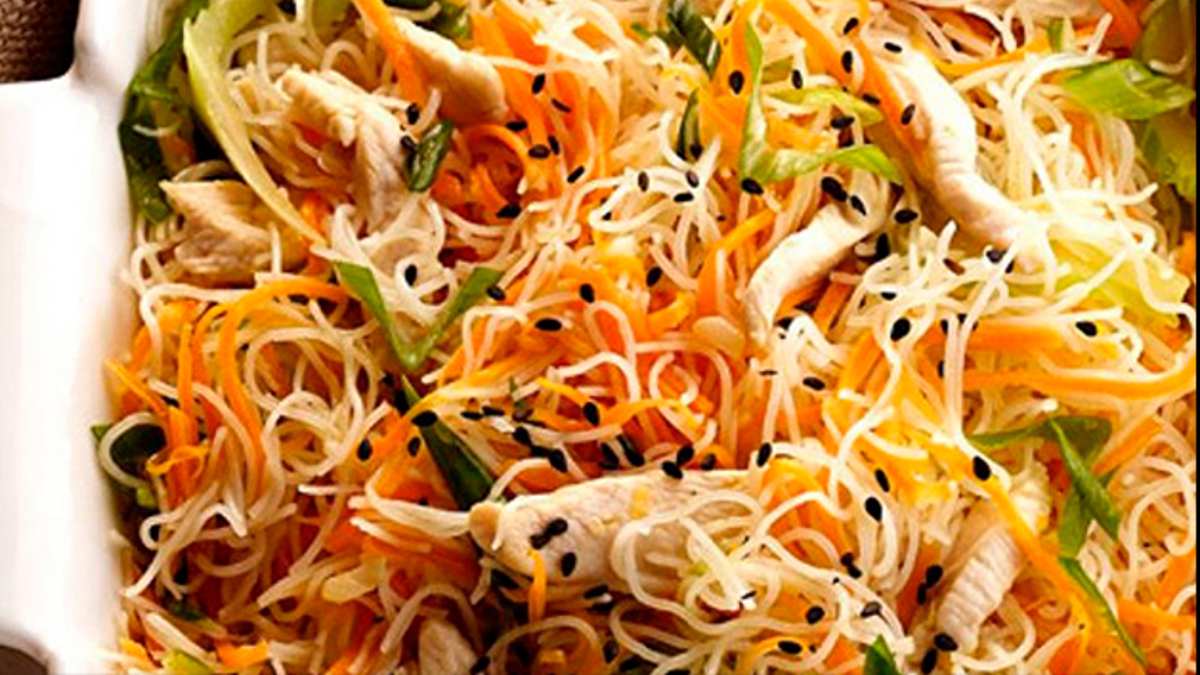 Bifum com Frango e Legumes