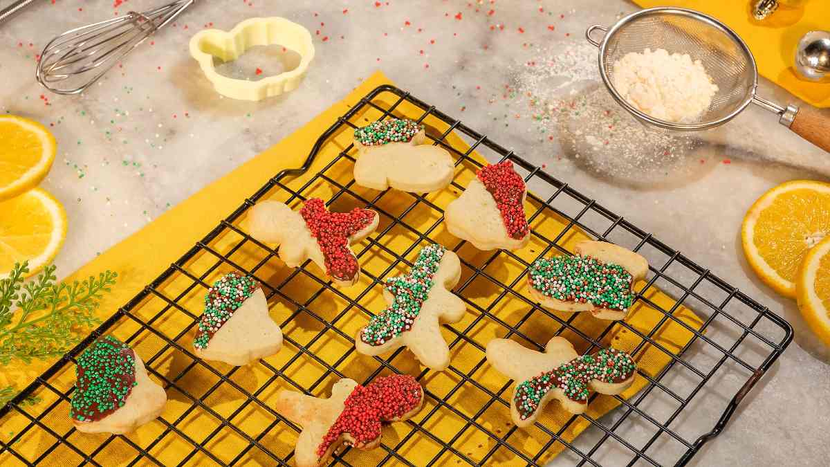Biscoito de Natal simples de fazer com ingredientes que você tem em casa. Veja!