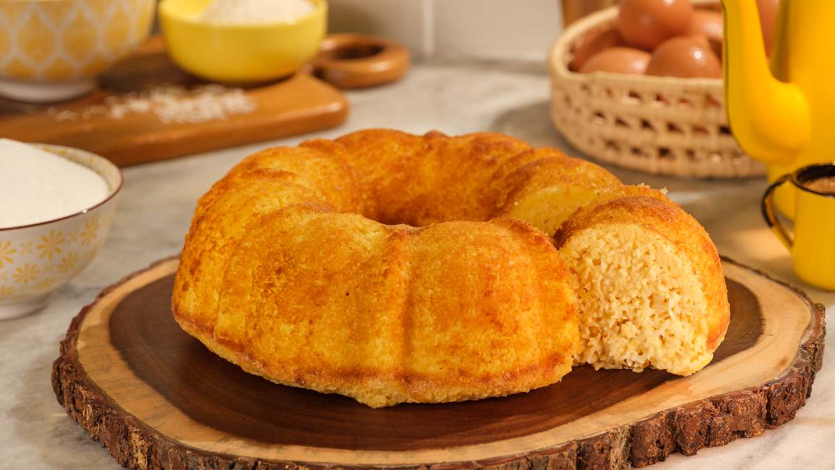 Bolo de milho de latinha bem fácil e cremoso que aprendi com a minha sogra