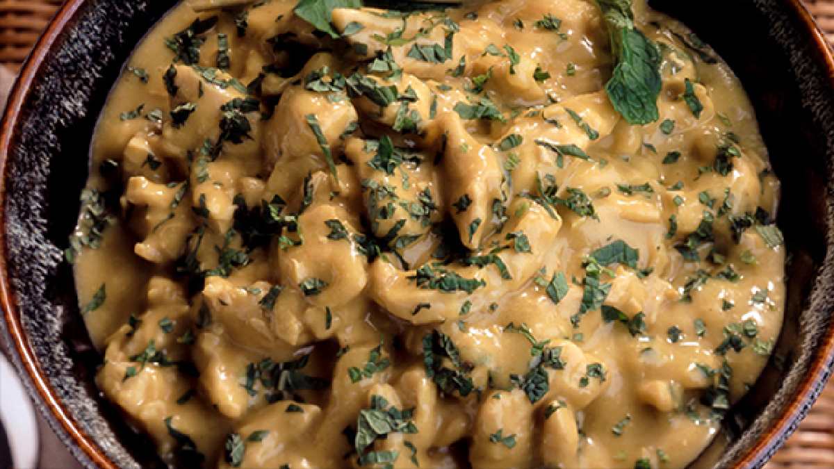 Frango com Curry e Leite de Coco