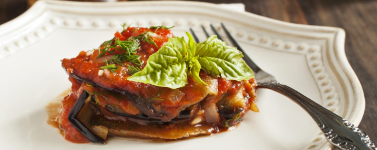 Lasanha de Berinjela com Presunto