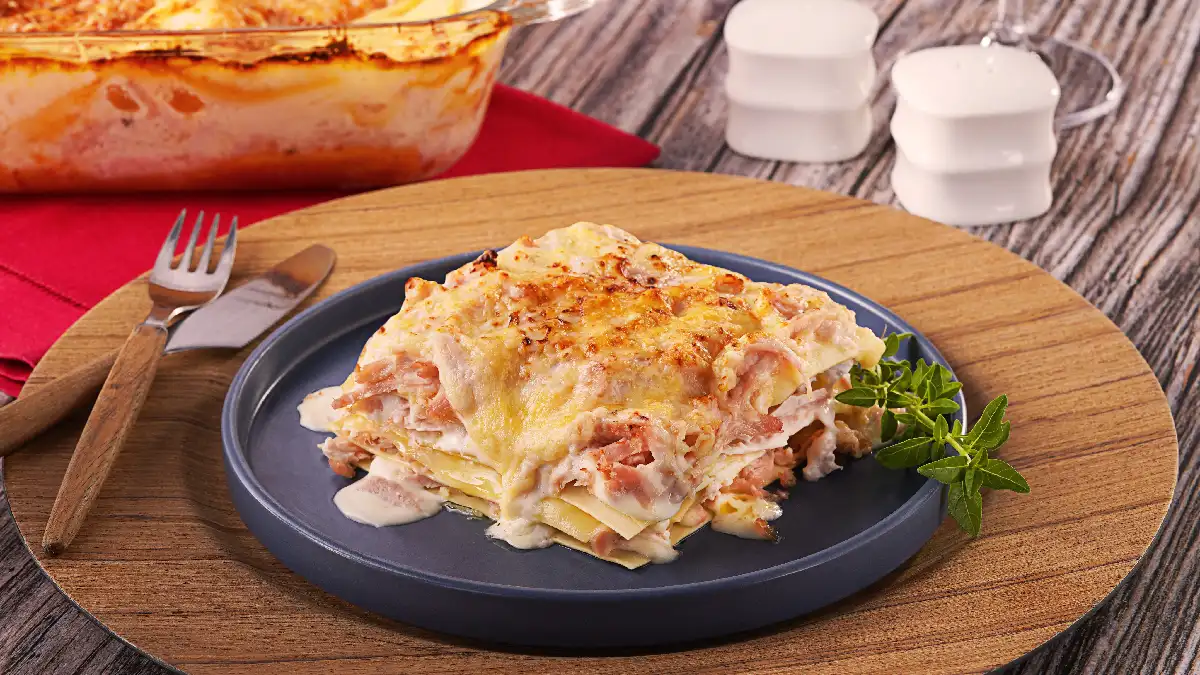 Lasanha de Frio de Peito de Frango