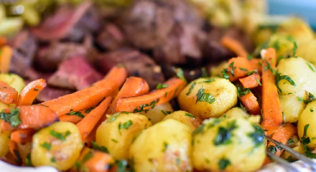 legumes refogados na manteiga com ervas