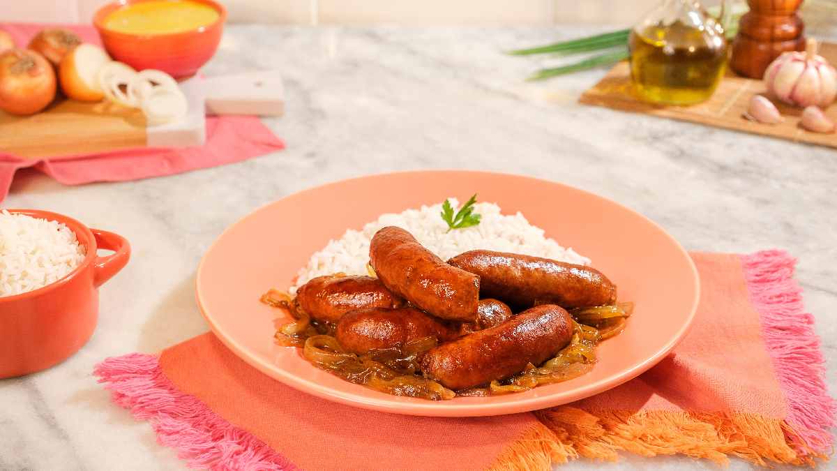 Como fazer linguiça na panela de pressão?