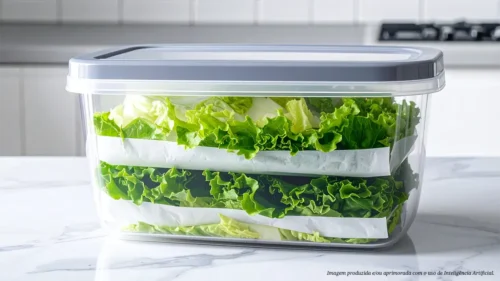 Como conservar alface na geladeira e manter as folhas frescas por mais tempo