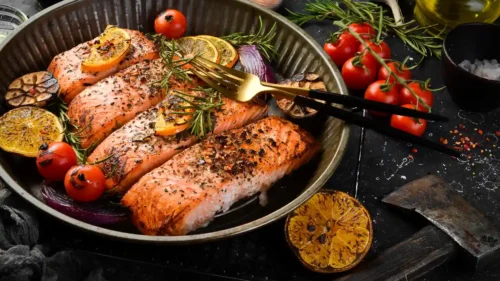 O que combina com salmão? 