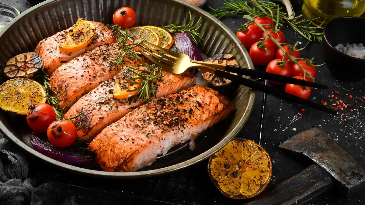 O que combina com salmão? 