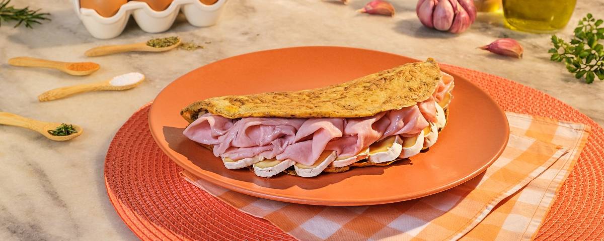 Omelete Recheado com Levíssimo